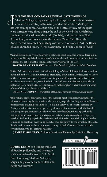 Produktbild: Sophia, God & A Short Tale About the Antichrist