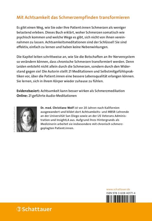 Produktbild: Achtsamkeit und Selbstmitgef&uuml;hl bei chronischen Schmerzen