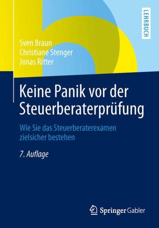 Produktbild: Keine Panik vor der Steuerberaterprüfung