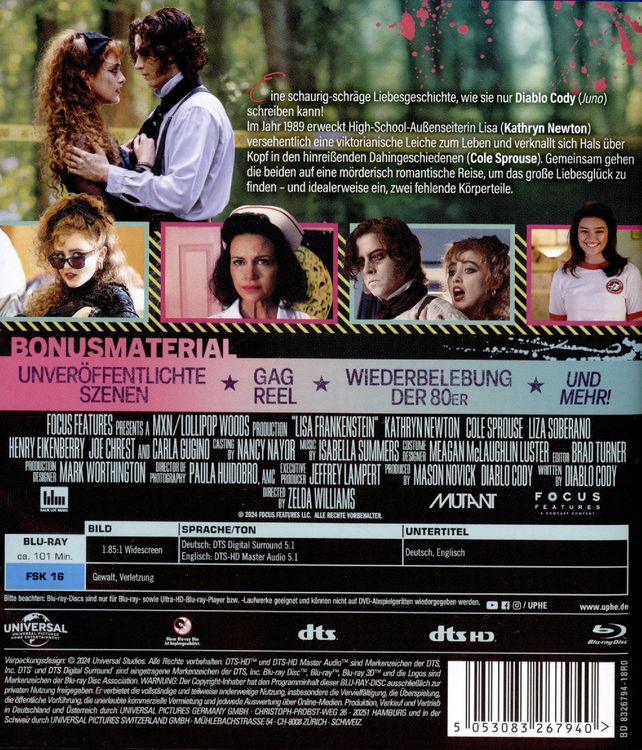 Produktbild: Lisa Frankenstein