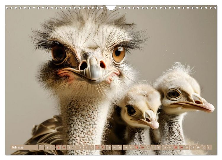 Produktbild: Tierkinder des S&uuml;dens (Wandkalender 2026 DIN A3 quer), CALVENDO Monatskalender