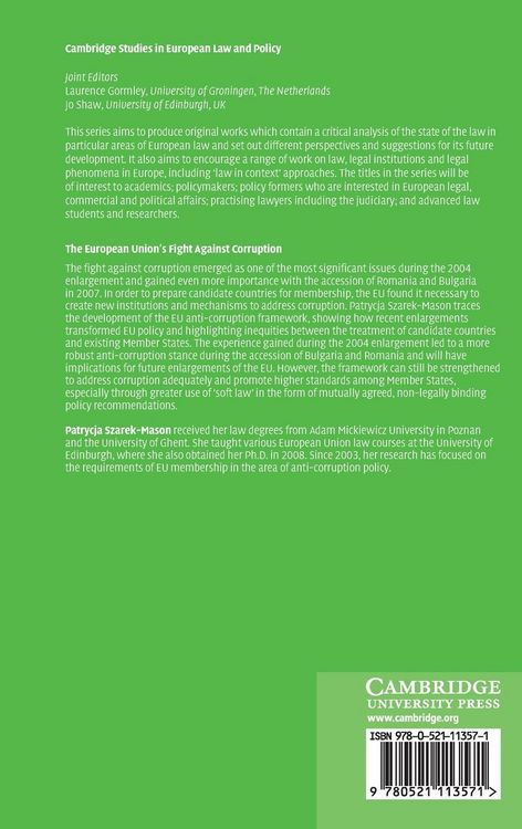 Produktbild: The European Union's Fight Against Corruption