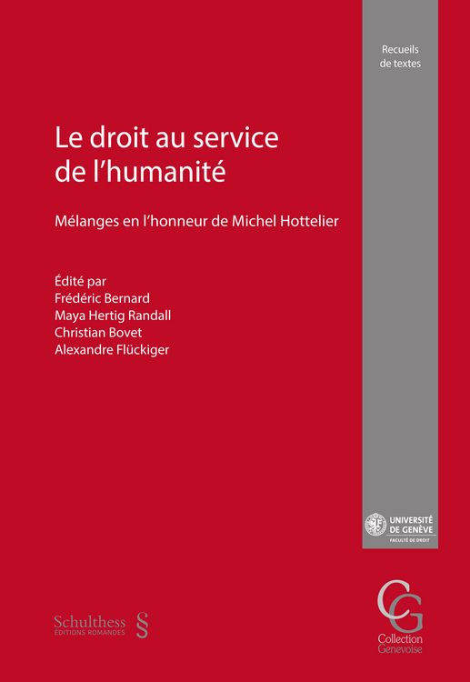 Produktbild: Le droit au service de l&rsquo;humanit&eacute;