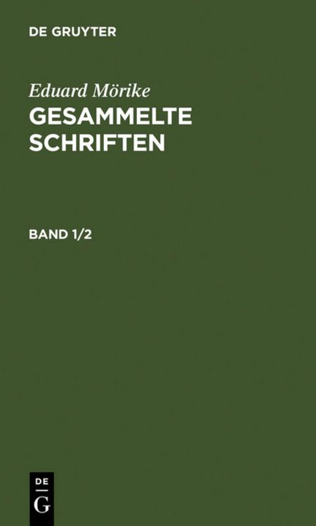 Produktbild: Gesammelte Schriften. Band 1/2