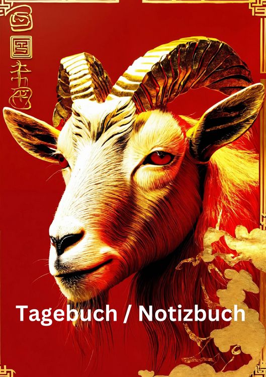 Produktbild: Tagebuch / Notizbuch Chinesische Tierkreis Ziege