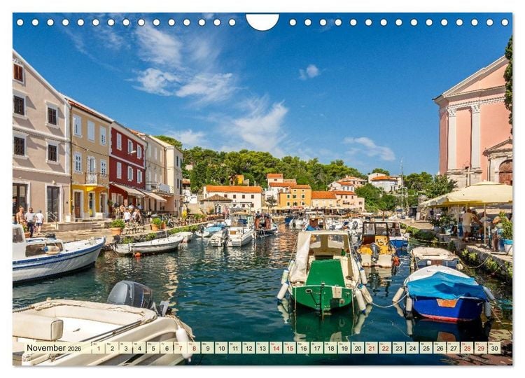 Produktbild: Lo&scaron;inj - Inselzauber in der Adria (Wandkalender 2026 DIN A4 quer), CALVENDO Monatskalender