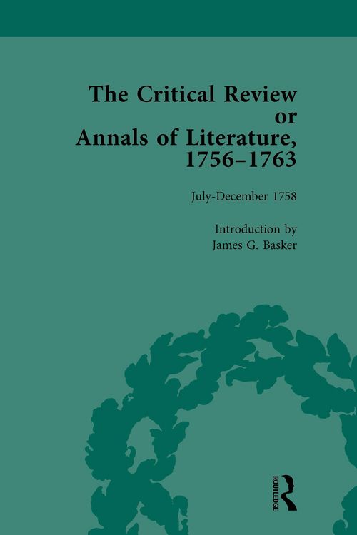 Produktbild: The Critical Review or Annals of Literature, 1756-1763 Vol 6