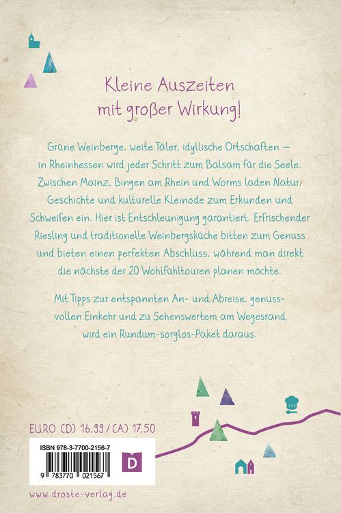 Produktbild: Rheinhessen. Wanderungen f&uuml;r die Seele