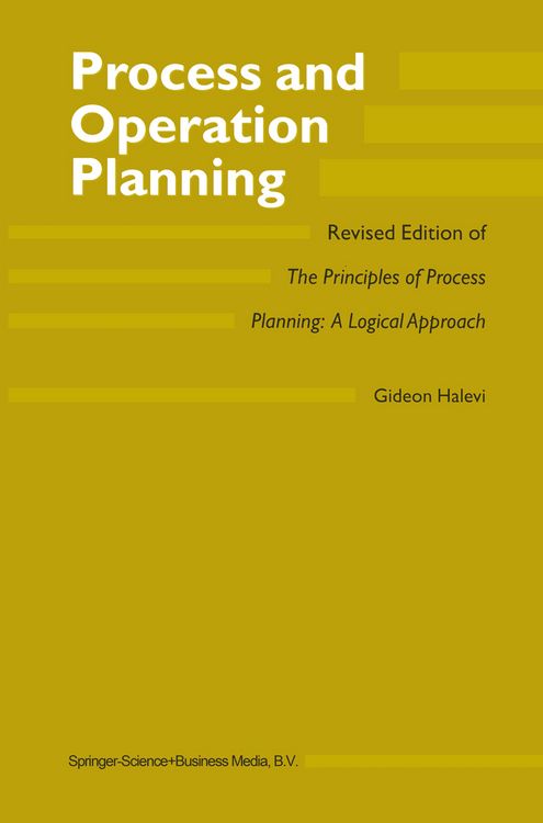 Produktbild: Process and Operation Planning