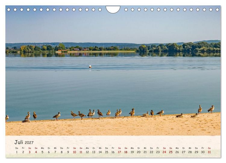 Produktbild: Naturparadies Altm&uuml;hlsee (Wandkalender 2027 DIN A4 quer), CALVENDO Monatskalender