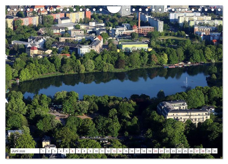 Produktbild: Chemnitz - Von Oben Nach Unten (Wandkalender 2026 DIN A4 quer), CALVENDO Monatskalender