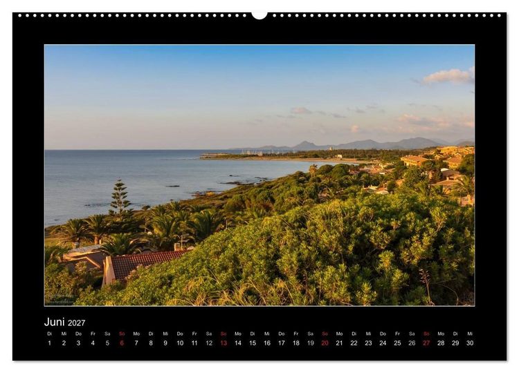 Produktbild: Die Trauminsel Sardinien (hochwertiger Premium Wandkalender 2027 DIN A2 quer), Kunstdruck in Hochglanz