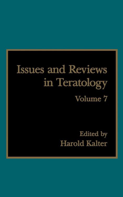 Produktbild: Issues and Reviews in Teratology