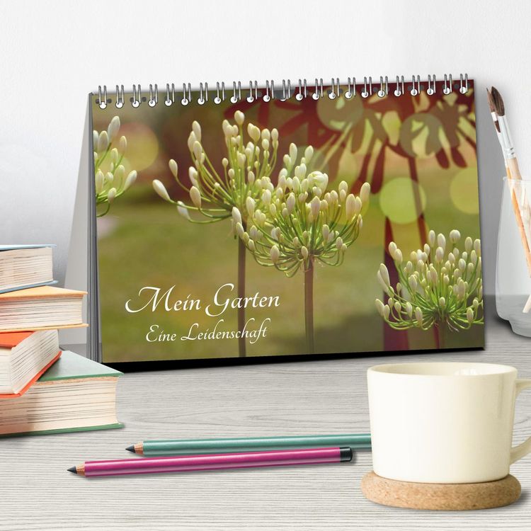 Produktbild: Mein Garten Eine Leidenschaft (Tischkalender 2026 DIN A5 quer), CALVENDO Monatskalender