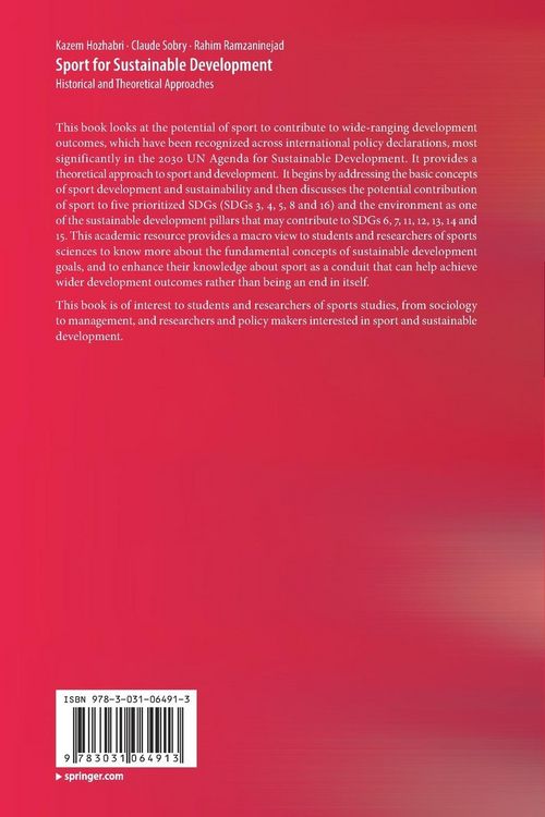 Produktbild: Sport for Sustainable Development