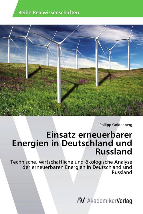 Produktbild: Einsatz erneuerbarer Energien in Deutschland und Russland