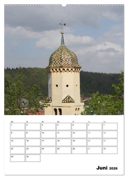 Produktbild: Einzigartiges Heidenheim (Wandkalender 2026 DIN A2 hoch), CALVENDO Monatskalender