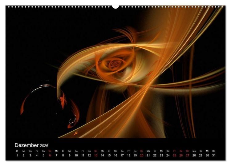 Produktbild: Wunderbare Welt der Farben 2026 (Wandkalender 2026 DIN A2 quer), CALVENDO Monatskalender