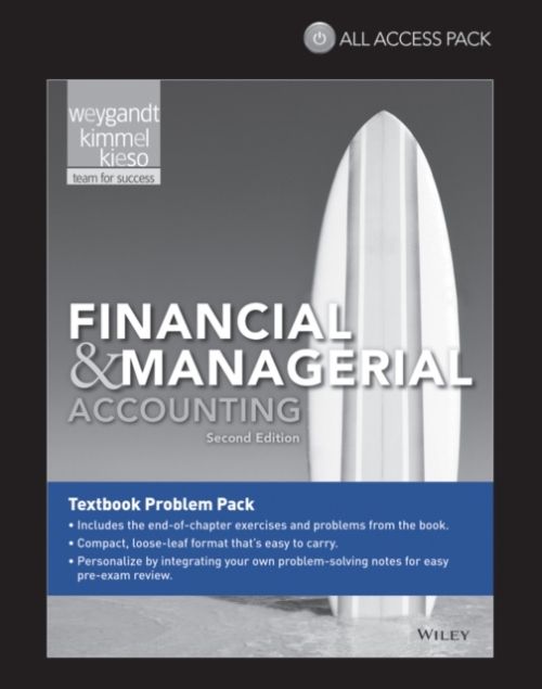 Produktbild: Weygandt, J: Financial & Managerial Accounting All Access Pa