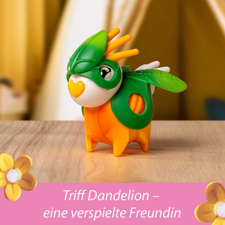 Produktbild: BRIO Flora - 36212 Dandelion im Blatt-Outfit | Spielzeug f&uuml;r endlosen fantasievollen Spielspa&szlig; f&uuml;r M&auml;dchen und Jungen ab 3 Jahren - wundersch&ouml;nes Geschenk