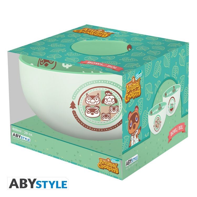 Produktbild: ANIMAL CROSSING - Bowl - 600 ml - "Characters" - Cardboard box