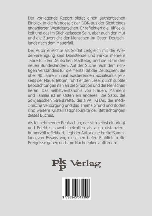 Produktbild: Durchlebte Wende im Osten