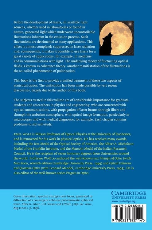 Produktbild: Introduction to the Theory of Coherence and Polarization of Light