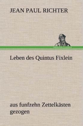 Produktbild: Leben des Quintus Fixlein