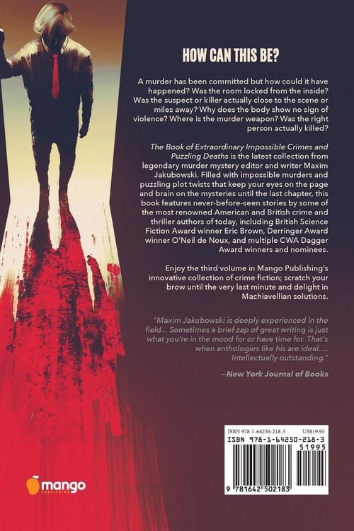 Produktbild: The Book of Extraordinary Impossible Crimes and Puzzling Deaths