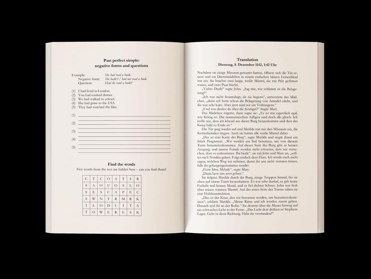 Produktbild: Englisch Kurzgeschichten 7. Klasse | Mit der Zeitmaschine ins alte England | Inkl. Vokabeln, Grammatik, &Uuml;bungen & Audios | Von Didaktikern entwickelt