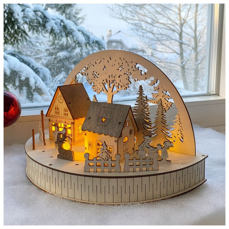 Produktbild: HTI-Living Weihnachtsdeko Rehe Weihnachtsdeko Rehe