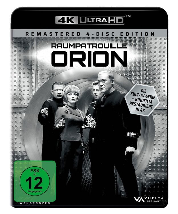 Produktbild: Raumpatrouille Orion - Remastered 4-Disc-Edition (4 4K Ultra HD)