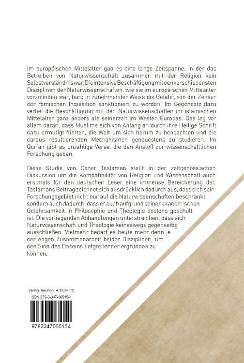 Produktbild: Caner Taslaman - Gott, Wissenschaft und Religion