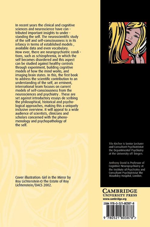 Produktbild: The Self in Neuroscience and Psychiatry