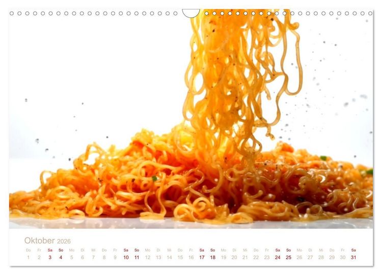 Produktbild: FAST FOOD (Wandkalender 2026 DIN A3 quer), CALVENDO Monatskalender