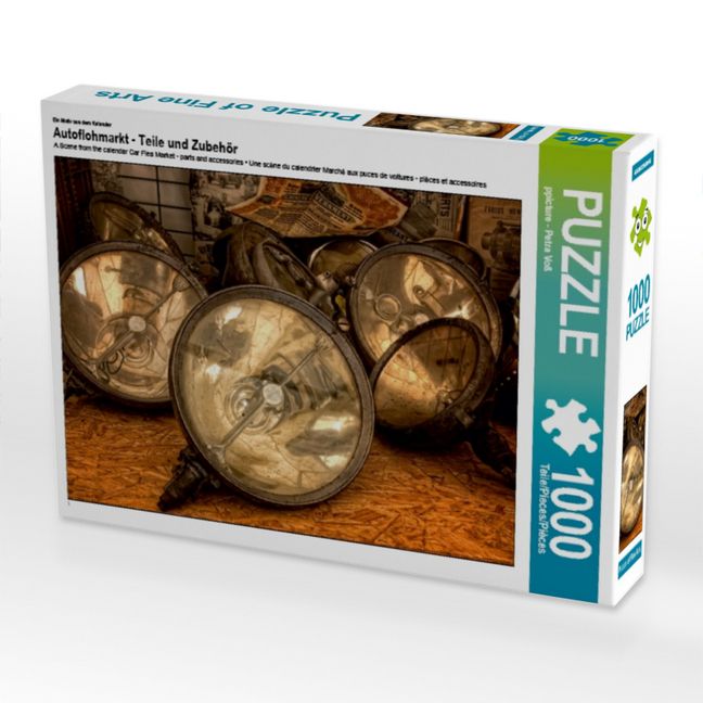 Produktbild: CALVENDO Puzzle Ein Motiv aus dem Kalender Autoflohmarkt - Teile und Zubeh&ouml;r | 1000 Teile Lege-Gr&ouml;&szlig;e 64x48cm Foto-Puzzle f&uuml;r gl&uuml;ckliche Stunden