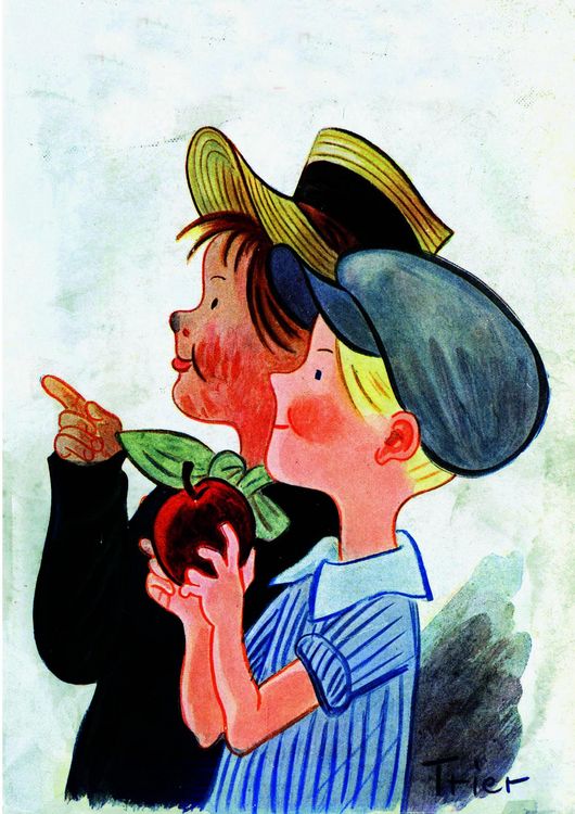 Produktbild: Walter Trier &ndash; Acht Kunst-Klappkarten
