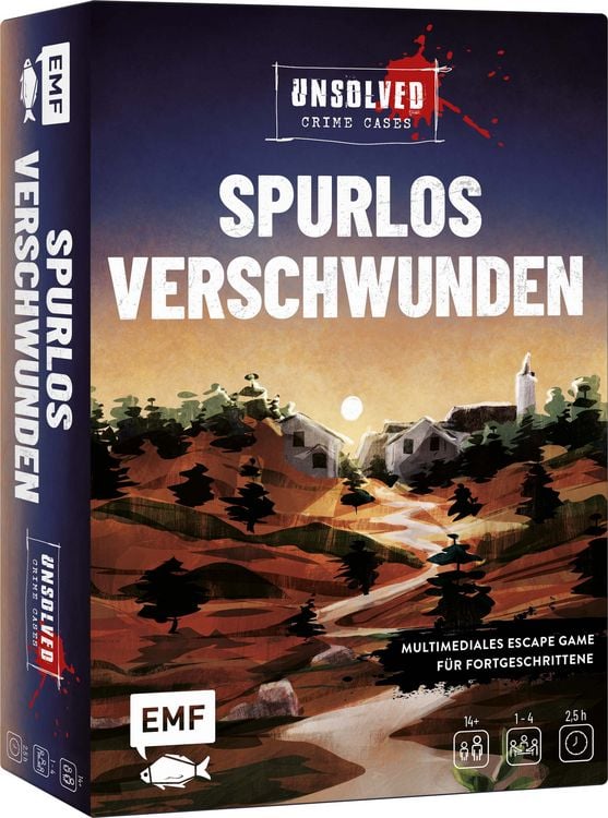 Bild vom Artikel Krimi-Spielebox: Unsolved Crime Cases - Spurlos verschwunden vom Autor Paperdice Holding GmbH