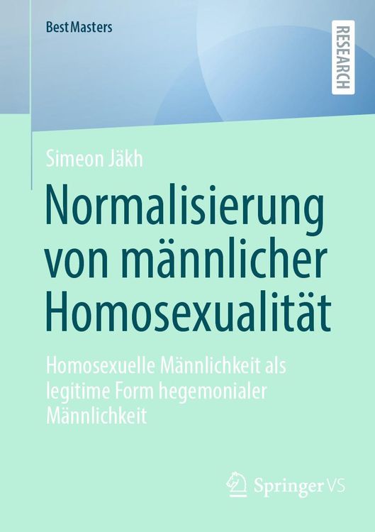 Bild vom Artikel Normalisierung von männlicher Homosexualität vom Autor Simeon Jäkh