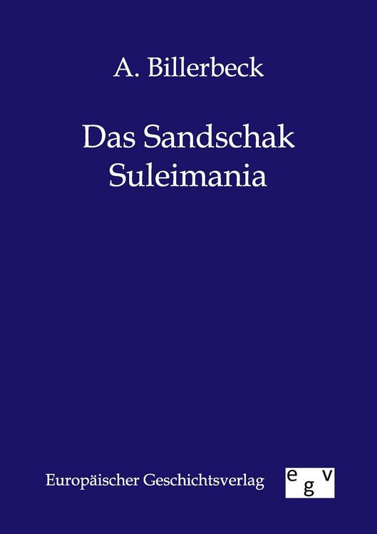 Produktbild: Das Sandschak Suleimania