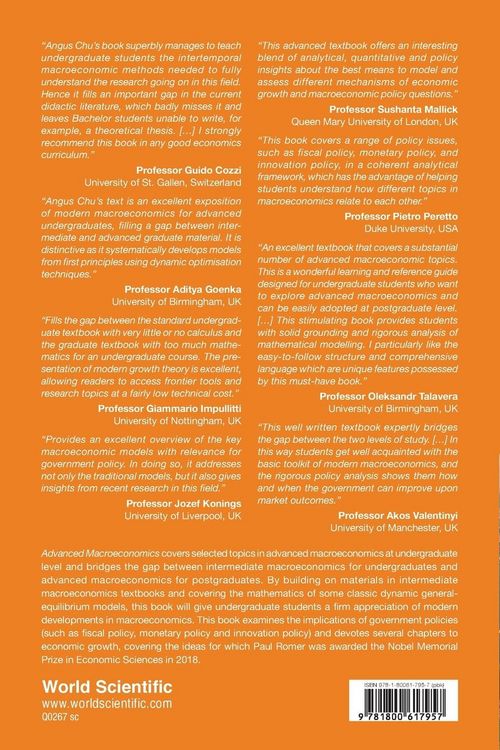 Produktbild: Advanced Macroeconomics