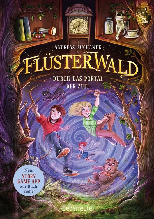 Bild vom Artikel Flüsterwald - Durch das Portal der Zeit: Ausgezeichnet mit dem LovelyBooks-Leserpreis 2021: Kategorie Kinderbuch (Flüsterwald, Staffel I, Bd. 3) vom Autor Andreas Suchanek