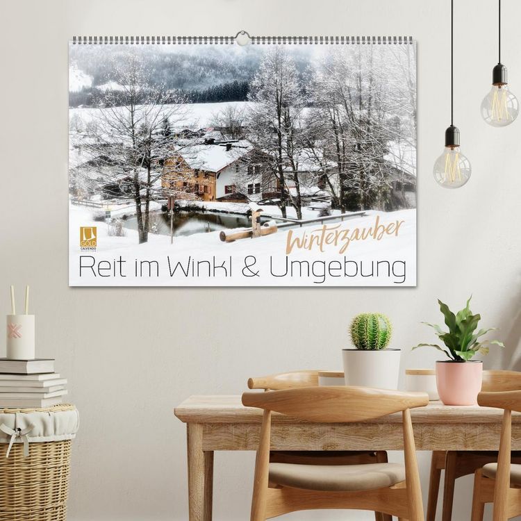 Produktbild: WINTERZAUBER Reit im Winkl und Umgebung (Wandkalender 2026 DIN A2 quer), CALVENDO Monatskalender