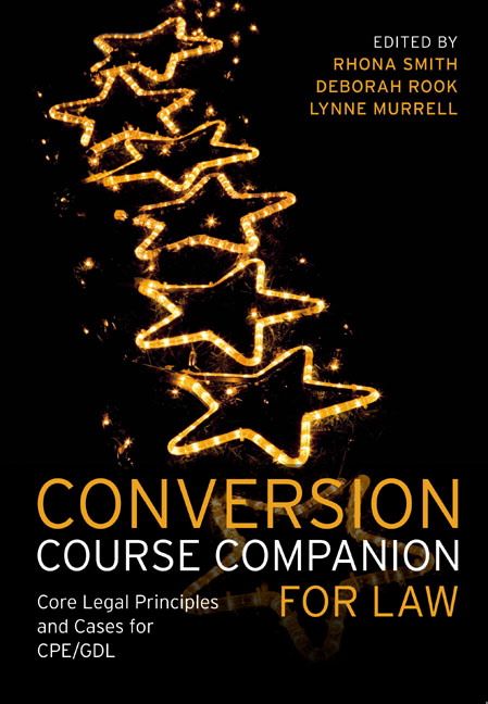 Produktbild: Conversion Course Companion for Law