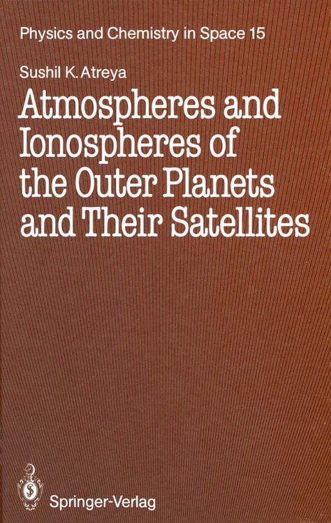 Produktbild: Atmospheres and Ionospheres of the Outer Planets and Their Satellites