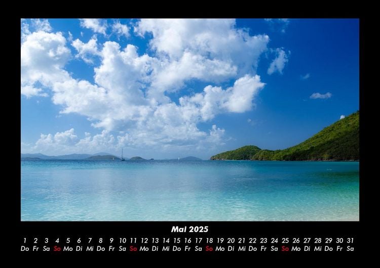 Produktbild: Str&auml;nde der Welt 2025 Fotokalender DIN A3