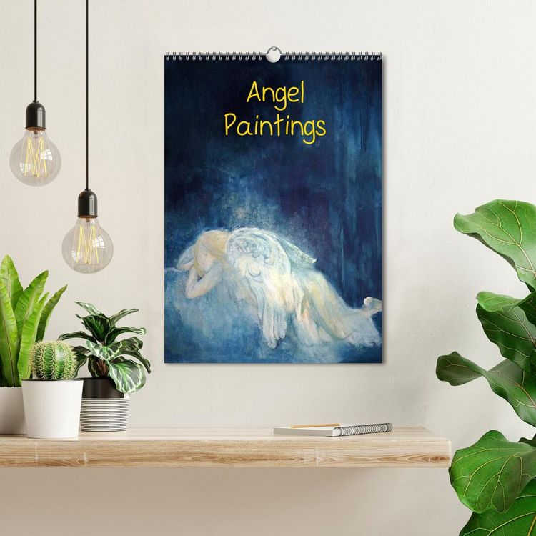 Produktbild: Angel paintings (Wall Calendar 2026 DIN A3 portrait), CALVENDO 12 Month Wall Calendar