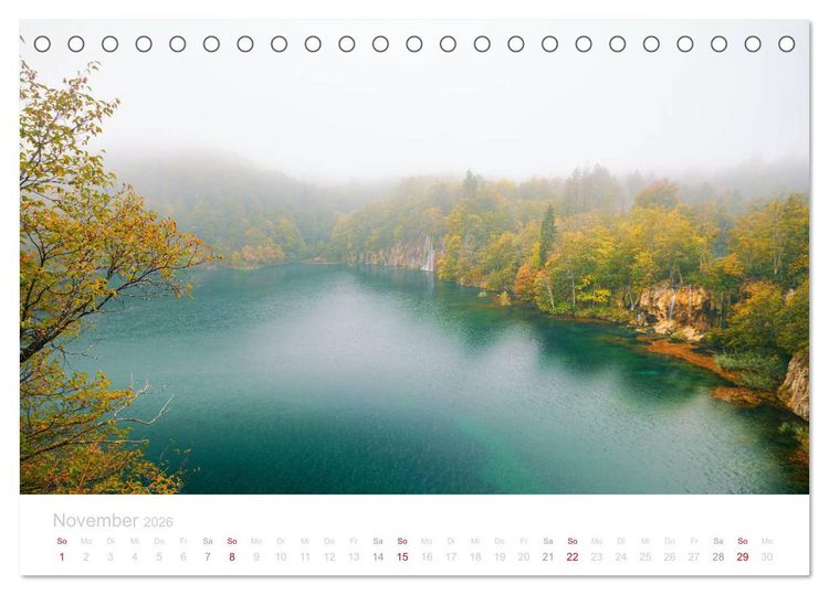 Produktbild: Traumlandschaften (Tischkalender 2026 DIN A5 quer), CALVENDO Monatskalender