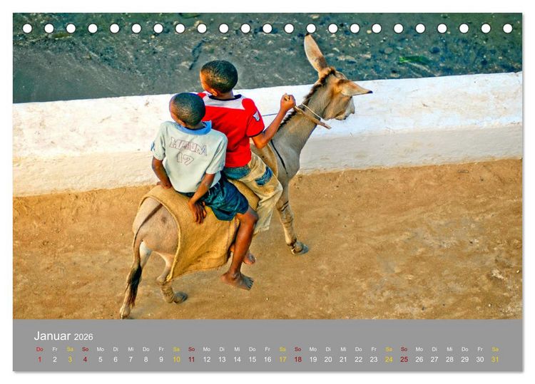 Produktbild: Lamu - Geheimtipp in Kenia (Tischkalender 2026 DIN A5 quer), CALVENDO Monatskalender