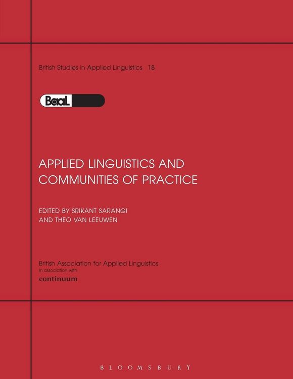 Produktbild: Applied Linguistics & Communities of Practice